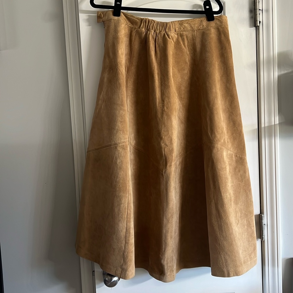 Charter Club suede leather skirt. Women’s 20. Like new